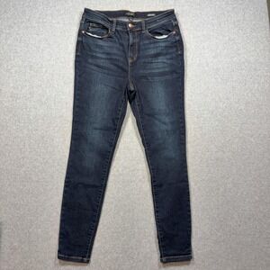 Judy‎ Blue Jeans Womens 13/31 Dark Wash Skinny Fit Stretch Denim Blue JB82253DK
